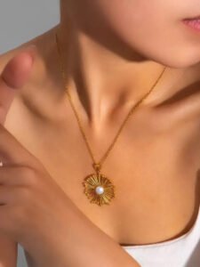 Sonnenstrahlen-Halskette